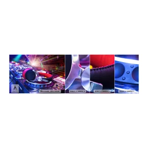 Vzor Fototapety Samolepicí Deluxe Sticker - Bude, bude se dít - Hudba, Hudební studio, Sluchátka - 100x30 cm