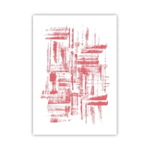 Plakát - Červené město - 70x100 cm