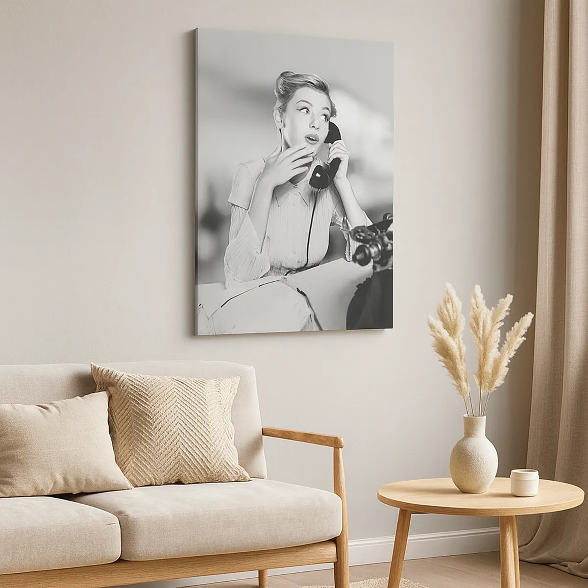 Obraz na plátně - Halo, tady jsou 50. léta. - 50x70 cm