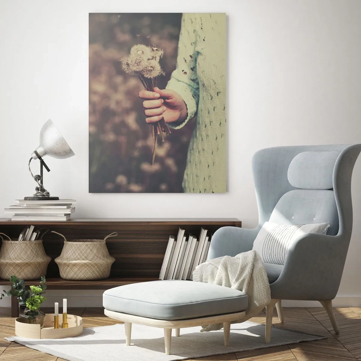 Obraz na skle - Zastav je, prosím - 50x70 cm
