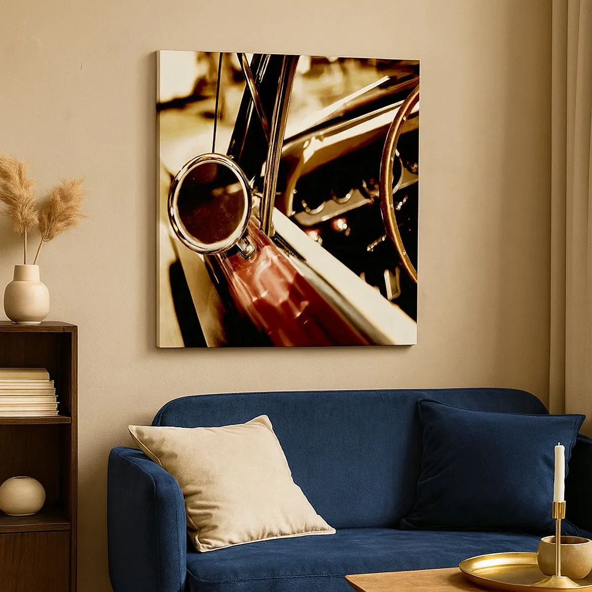 Obraz na plátně - Auto s duší - 30x30 cm