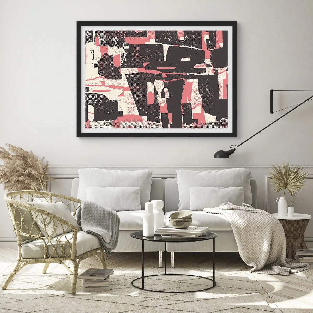 Plakát v černém rámu - Celý tento shon - 70x50 cm