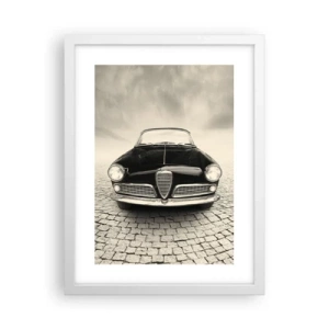 Plakát v bílém rámu - Jak mě nemilovat? - 30x40 cm