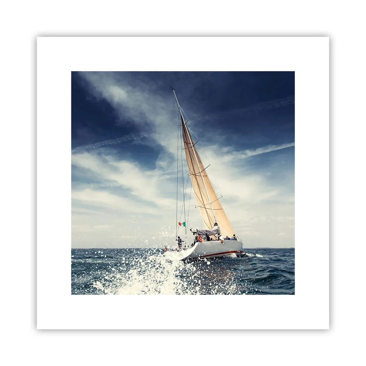 Plakát - Nás nedohoní! - 30x30 cm