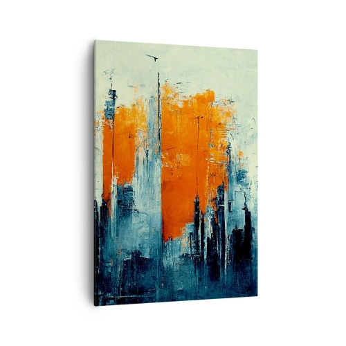 Obraz na plátně - Moderní krajina - 70x100 cm