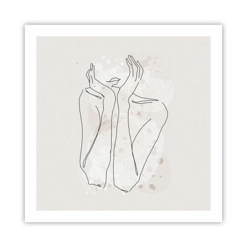 Plakát - Zasněný okamžik - 60x60 cm