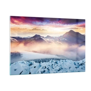 Obraz na skle - Síla a čistota přírody - 120x80 cm