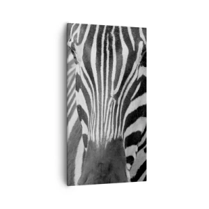 Obraz na plátně - Svět je černo-bílý - 55x100 cm