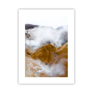 Plakát - Drsná krása Islandu - 30x40 cm