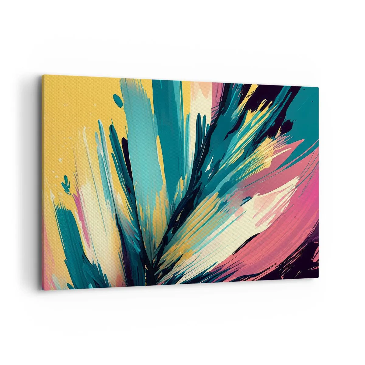 Obraz na plátně - Kompozice – exploze radosti - 100x70 cm