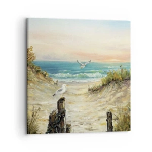 Obraz na plátně - Bezvětří a samota - 70x70 cm