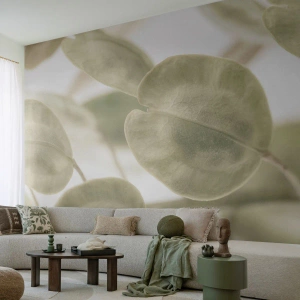 Fototapeta Samolepicí Deluxe Sticker - Na začátku bylo listí… - Květiny, Uklidnit, Listy - 150x105 cm