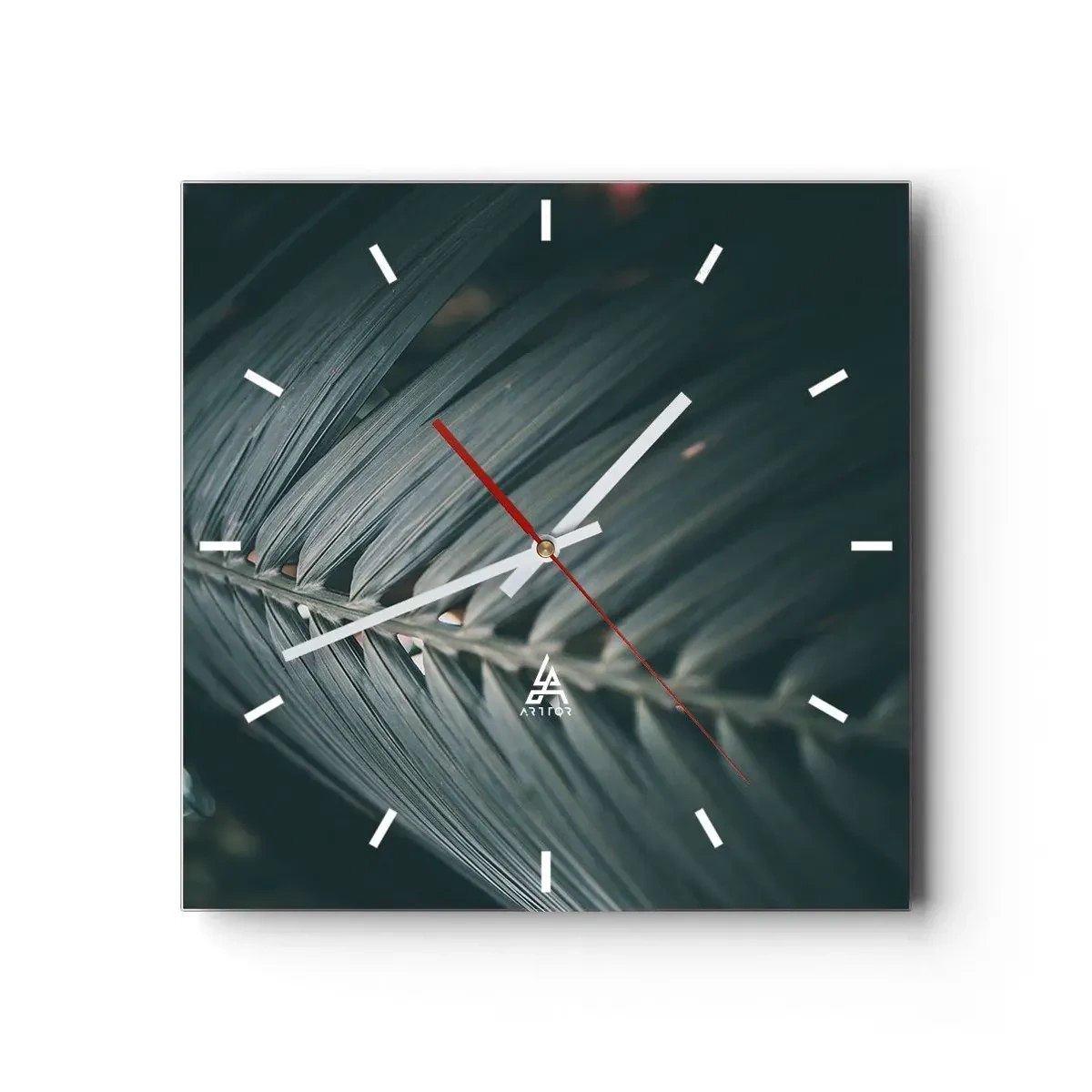 Nástěnné hodiny - Přesnost přírody - 30x30 cm