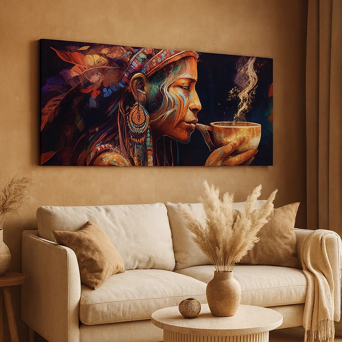 Obraz na plátně - Magický rituál - 30x30 cm