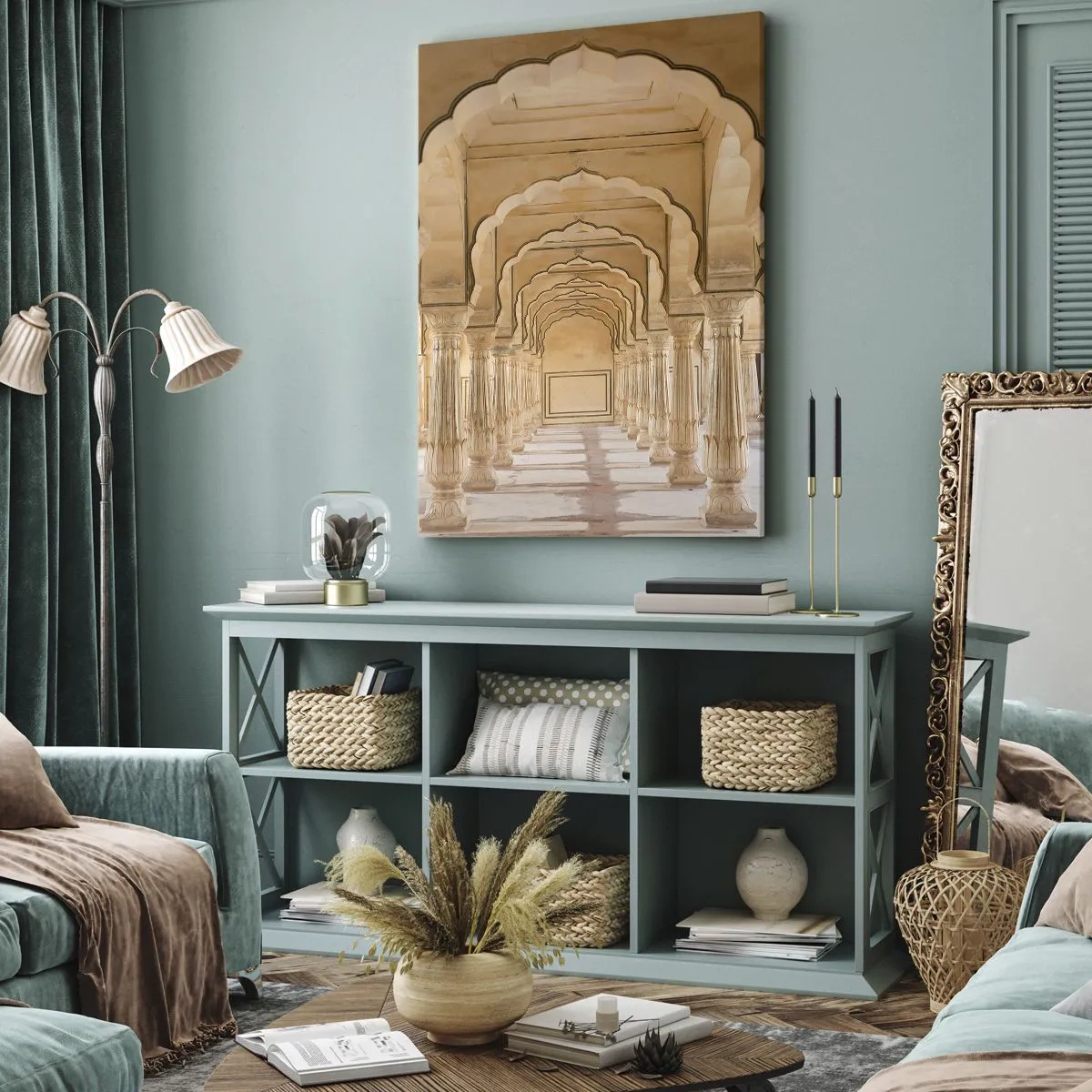 Obraz na plátně - V mahárádžově paláci - 50x70 cm
