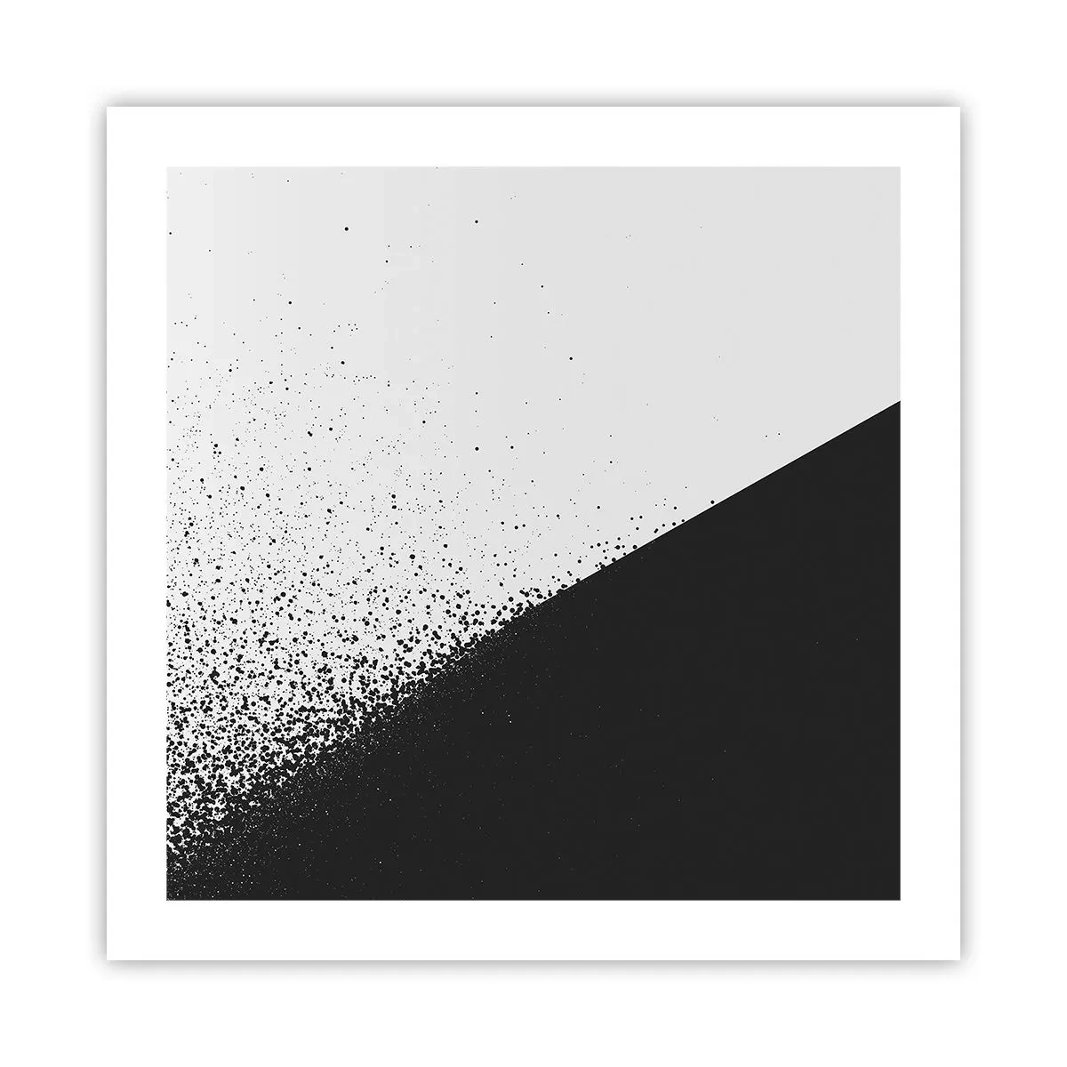 Plakát - Rychleji a rychleji, více a více - 50x50 cm