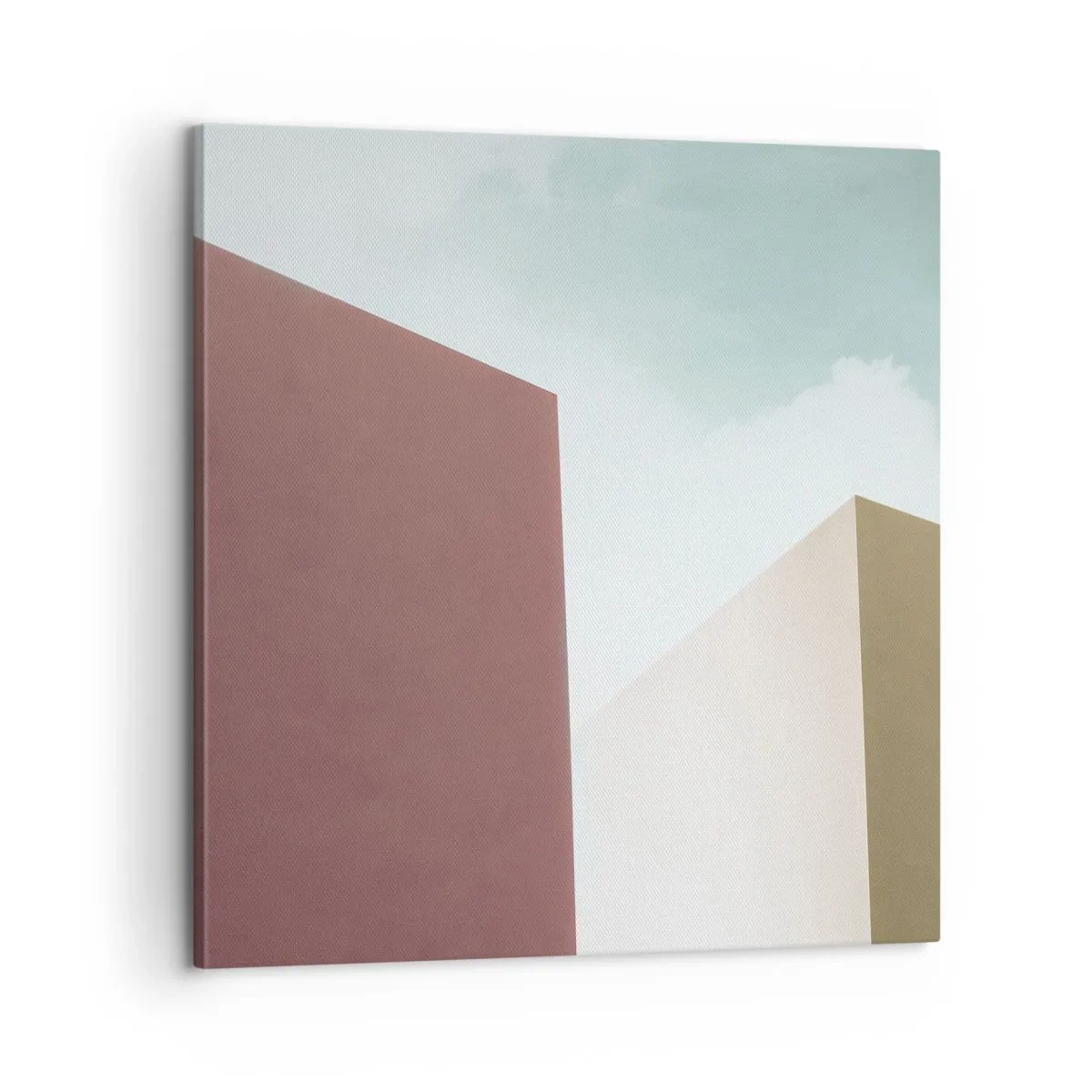 Obraz na plátně - Geometrie slunečného léta - 60x60 cm