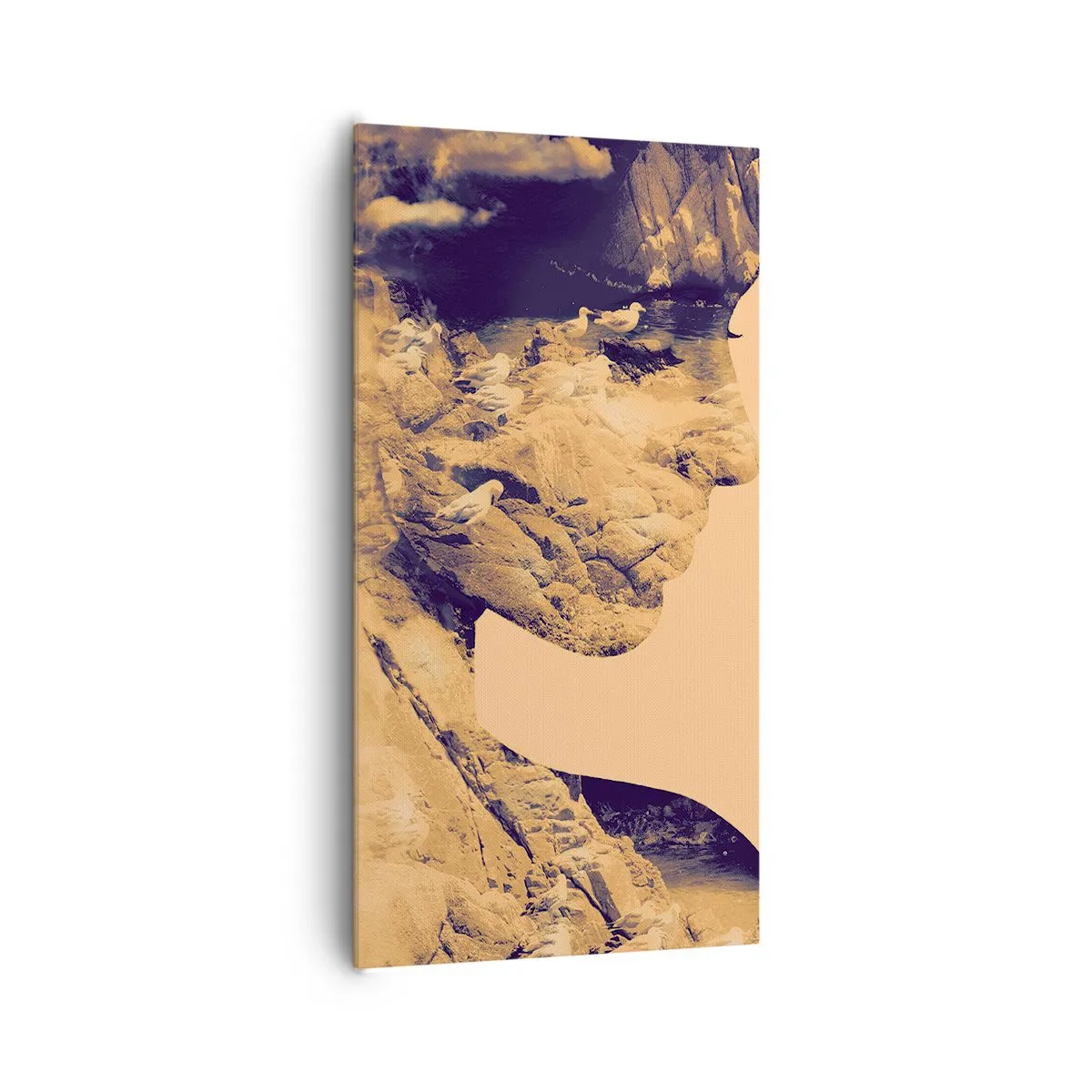 Obraz na plátně - Krásná od přírody - 65x120 cm
