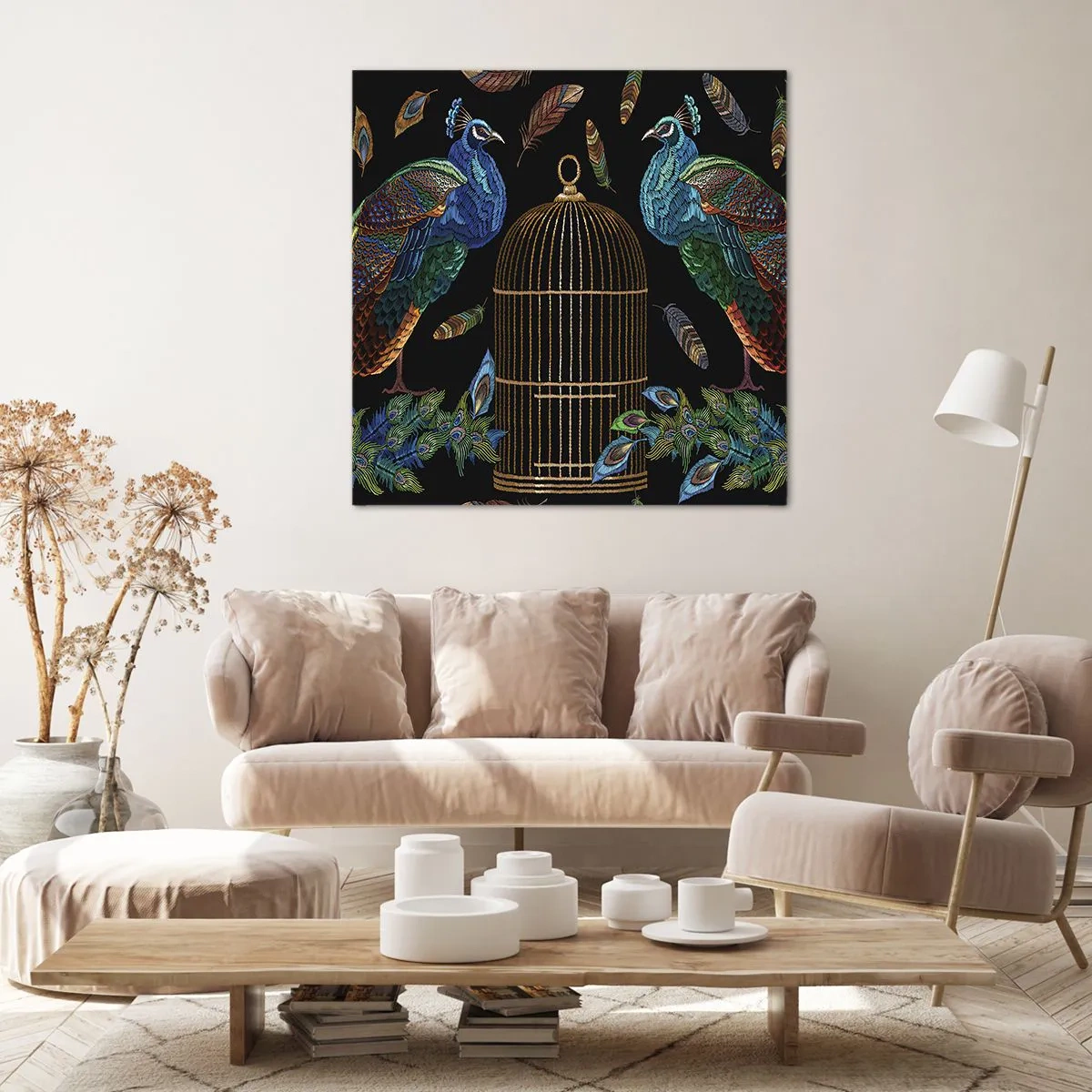 Obraz na plátně - V královském rouchu - 70x70 cm