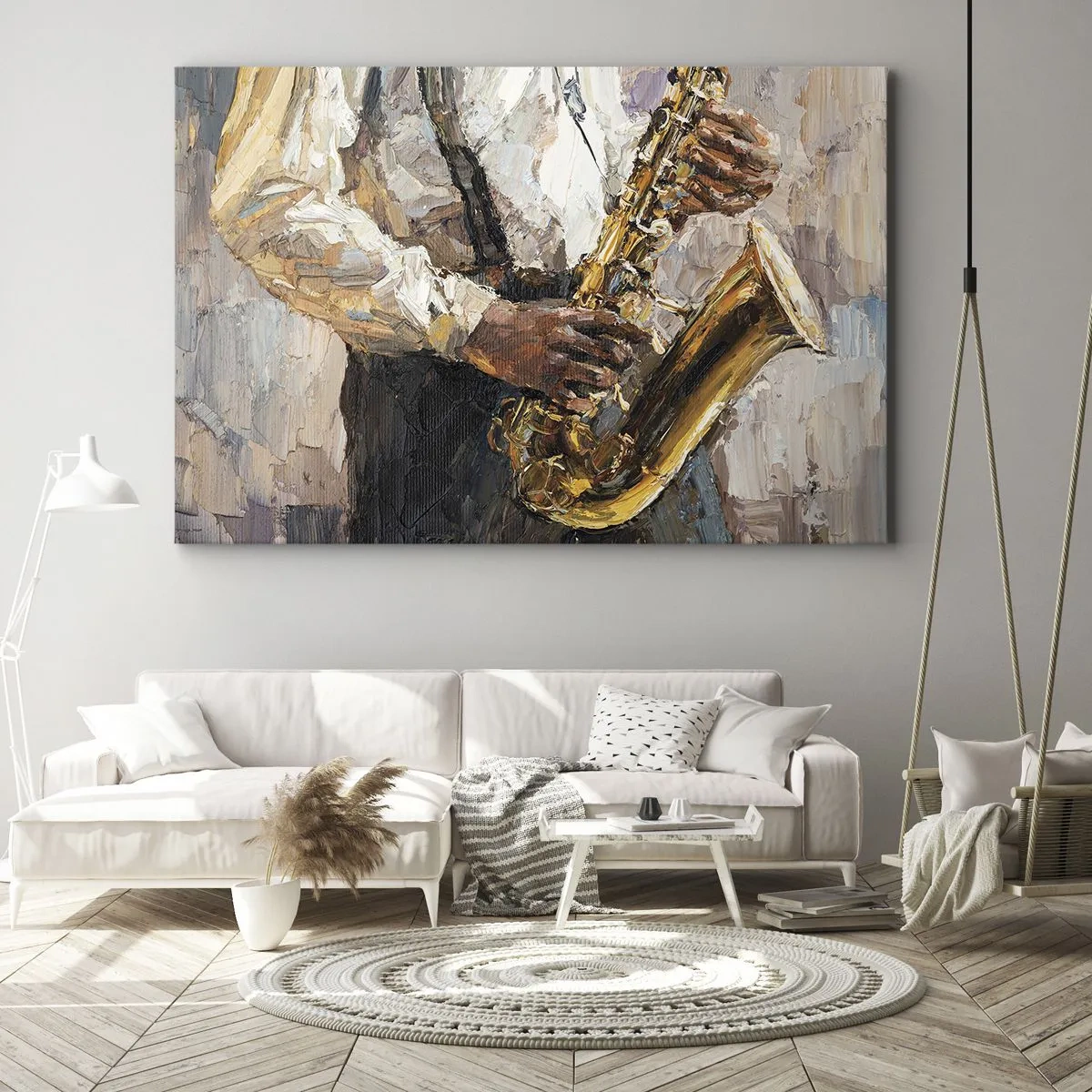 Obraz na plátně - Čas na sólovou hru - 70x50 cm