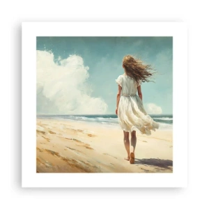 Plakát - Směrem k slunci a větru - 40x40 cm