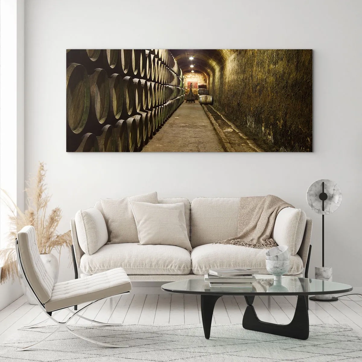 Obraz na skle - Je dobré si odpočinout - 90x30 cm