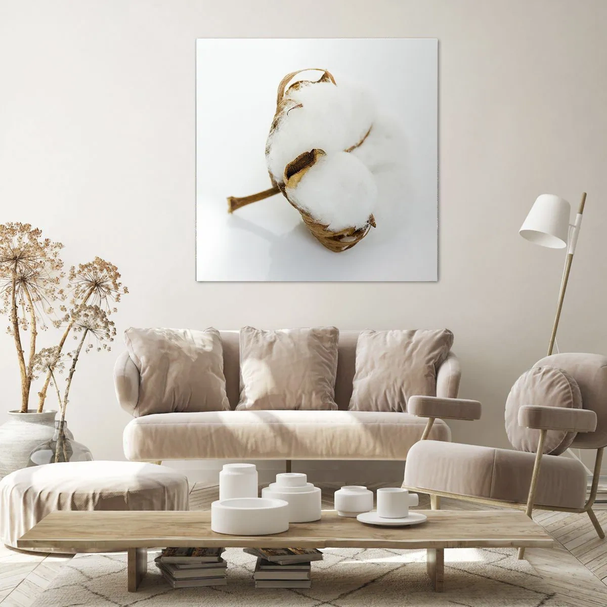 Obraz na plátně - Měkká od přírody - 40x40 cm