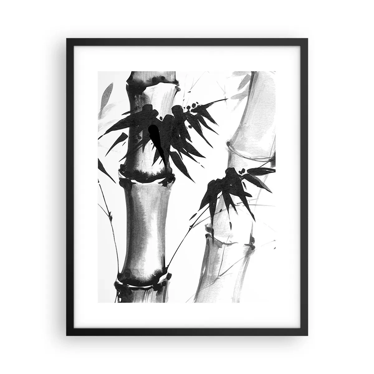 Plakát v černém rámu - Blízký záběr na orient - 40x50 cm