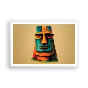 Plakát v bílém rámu - Sošný, ale sympatický - 91x61 cm