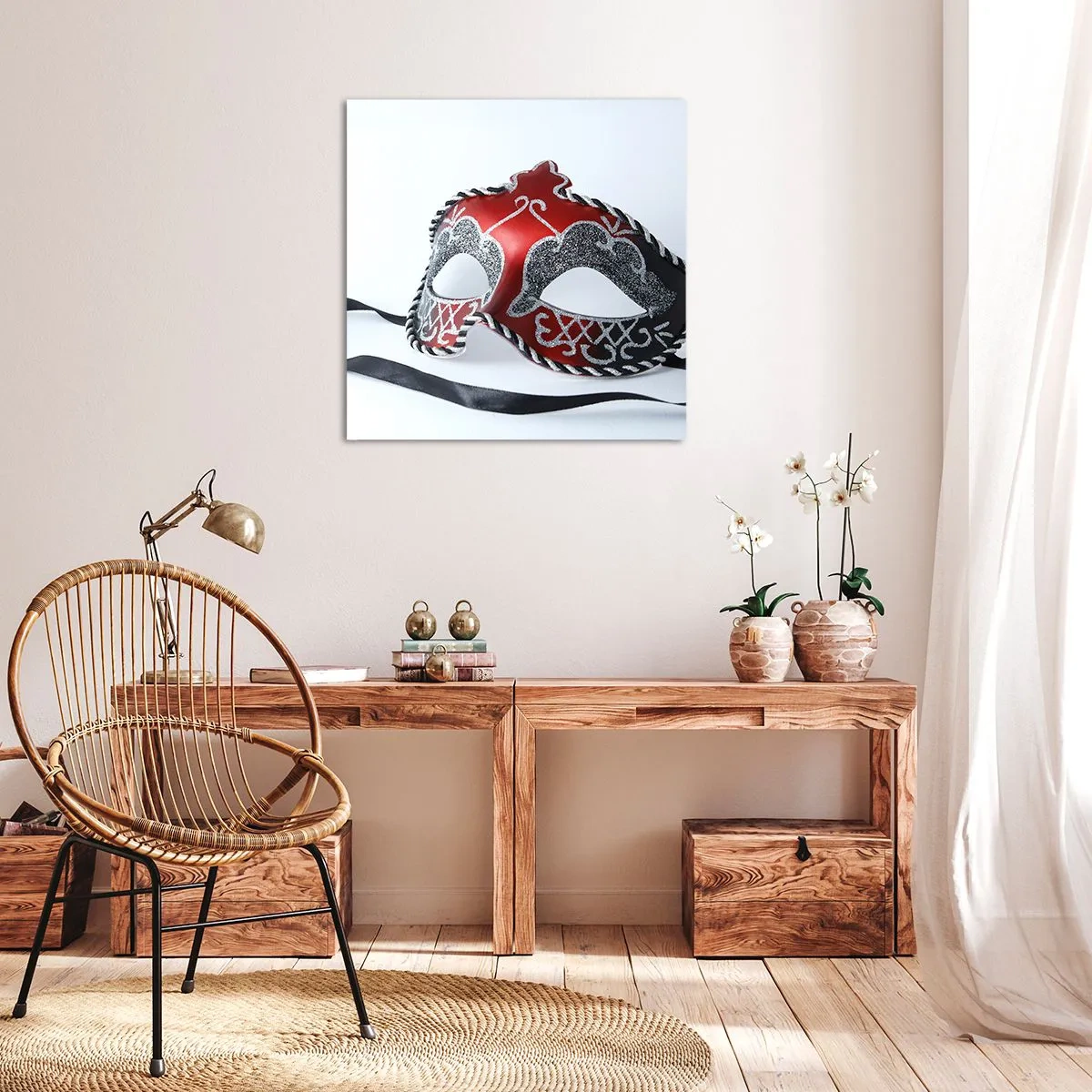 Obraz na plátně - Pozvánka na bál - 70x70 cm