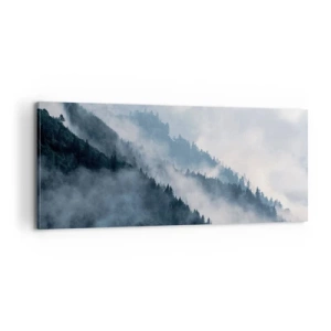 Obraz na plátně - Horská mystika - 100x40 cm