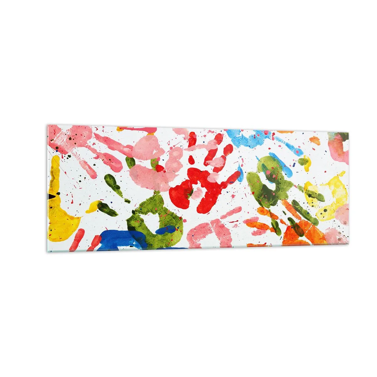 Obraz na skle - Jdi ve stopách - 140x50 cm