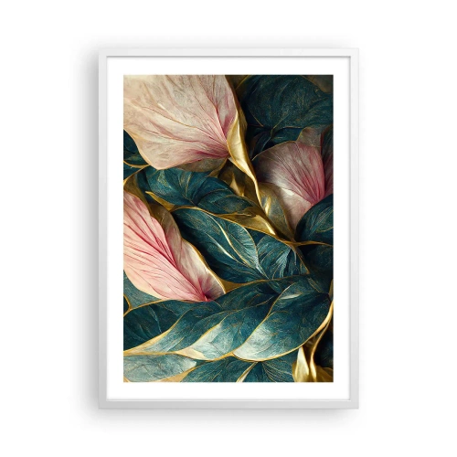 Plakát v bílém rámu - Přirozená elegance a styl - 50x70 cm