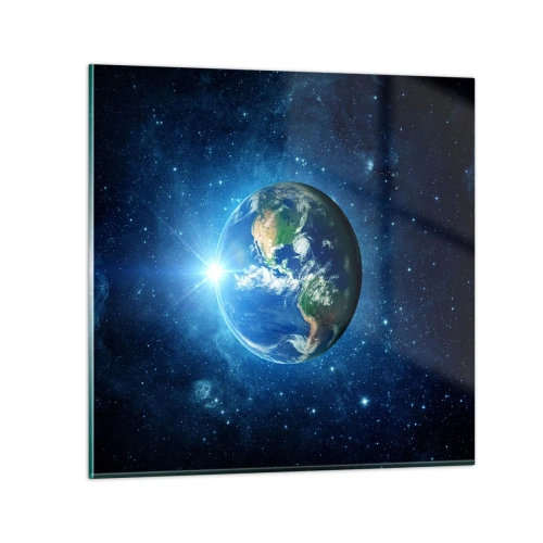 Obraz na skle - Jsme v nebi - 60x60 cm