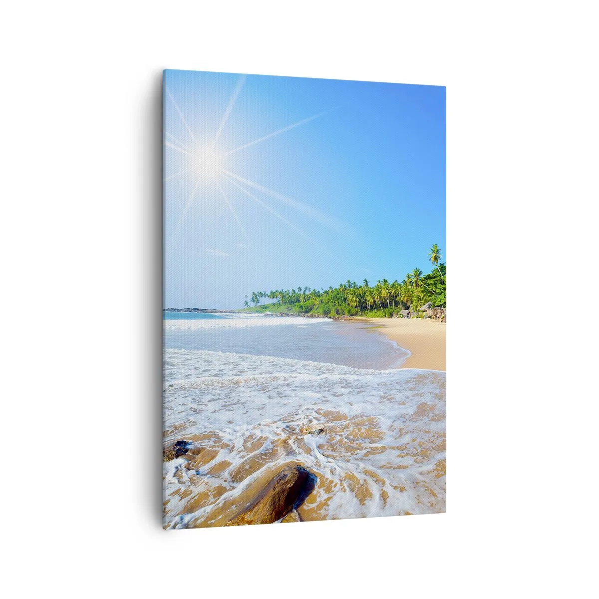 Obraz na plátně - Exotické místo pro tebe - 70x100 cm