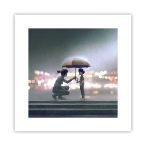 Plakát - A vše je v pořádku - 30x30 cm