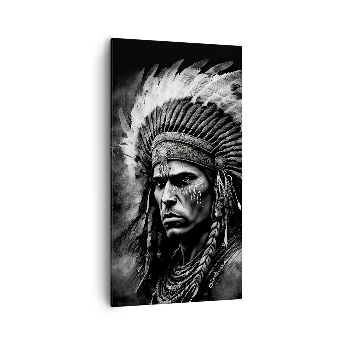 Obraz na plátně - Vůdce a bojovník - 55x100 cm