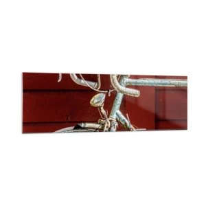 Obraz na skle - Stvořený pro vítězství - 160x50 cm