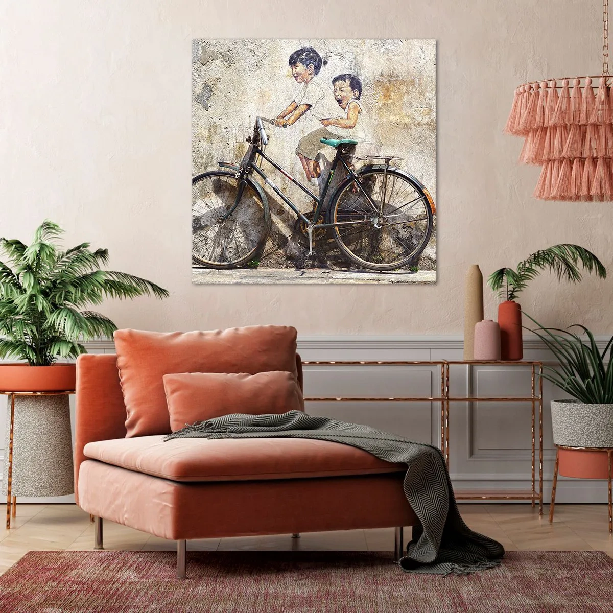 Obraz na plátně - Pravda nebo klam? - 70x70 cm