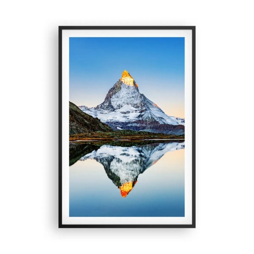 Plakát v černém rámu - Dva světy - 61x91 cm