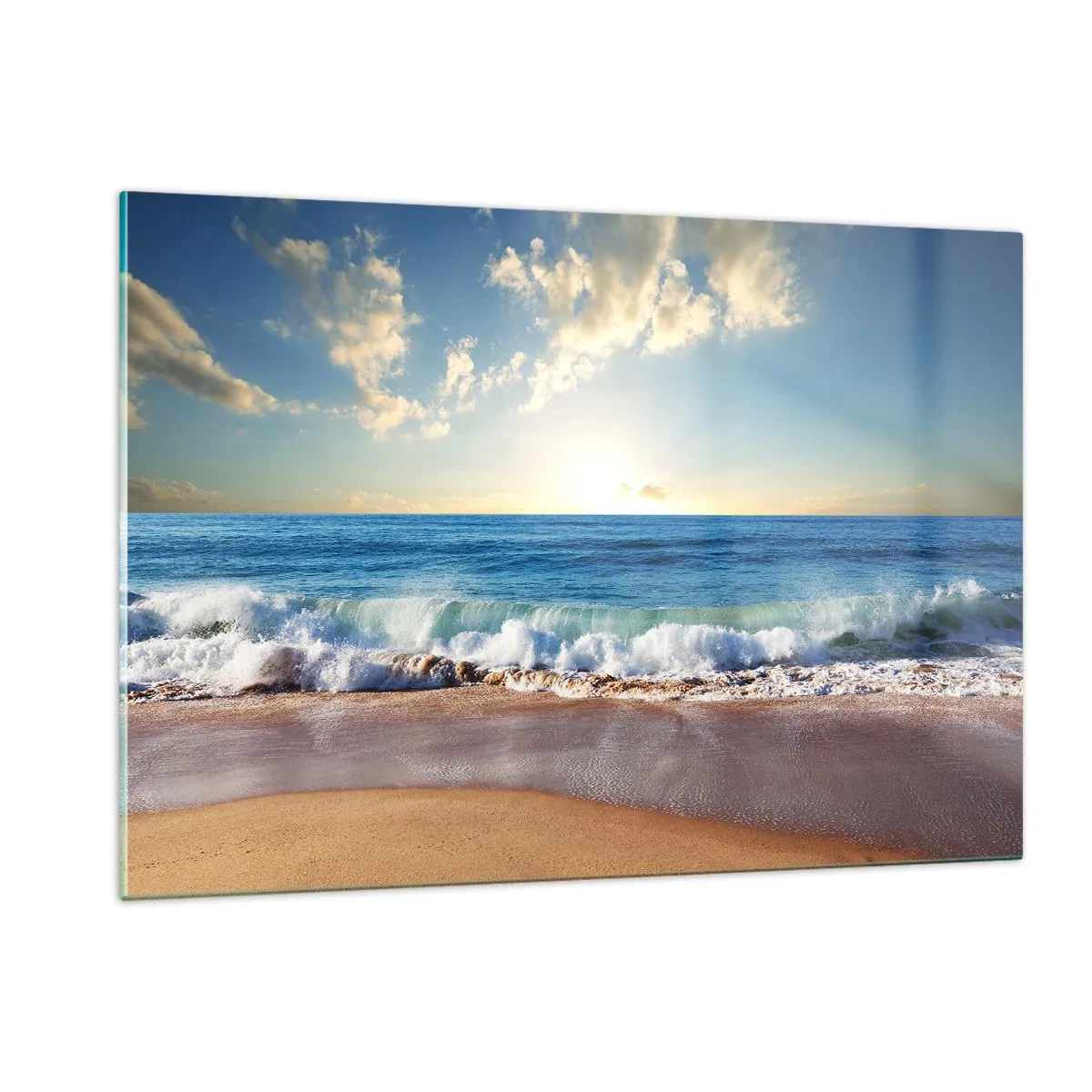 Obraz na skle - Pohyb a nehybnost zároveň - 120x80 cm