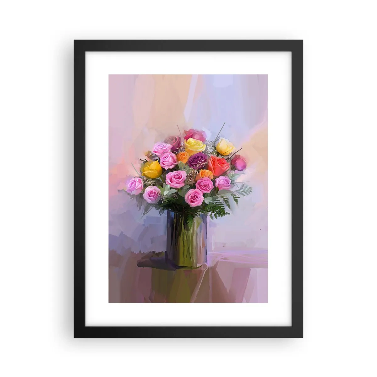 Plakát v černém rámu - Zachycená krása - 30x40 cm