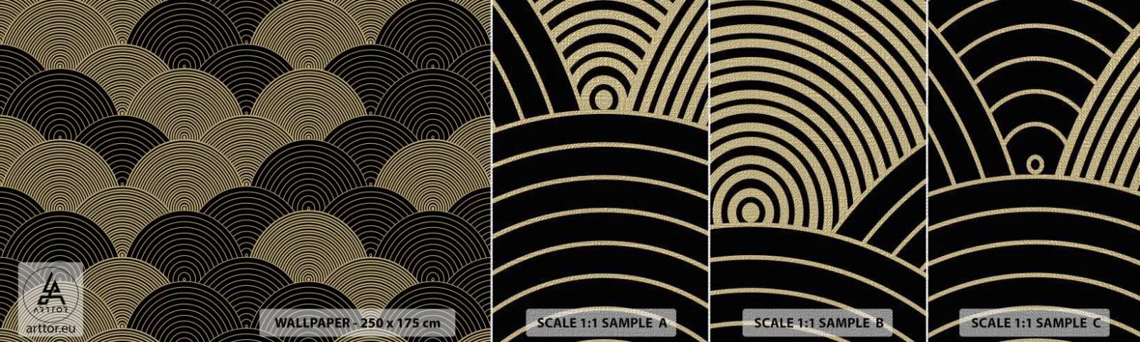 Vzor Fototapety Premium Canvas - Jednota v mnohosti - Abstrakce, Grafika, Okresy - 100x30 cm