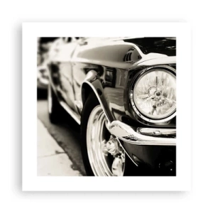 Plakát - Nepomíjející lesk - 40x40 cm