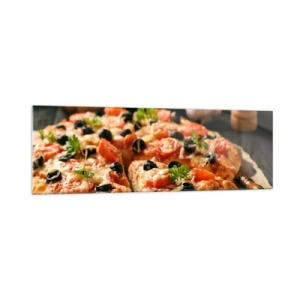 Obraz na skle - Opět jsi měl štěstí - 160x50 cm