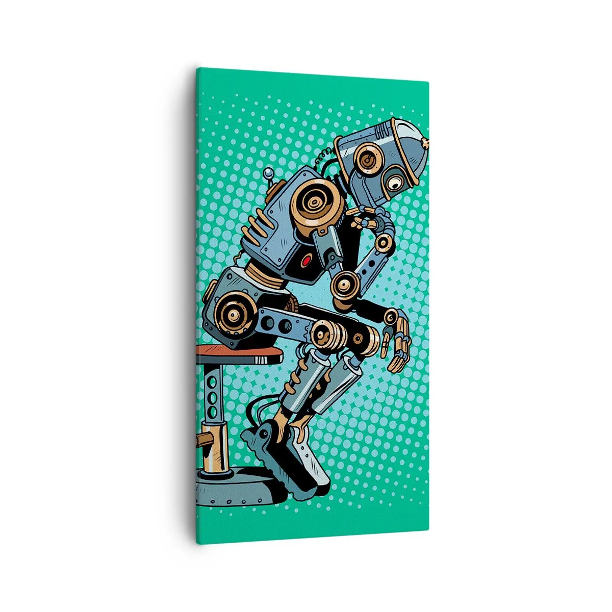 Obraz na plátně - Nad podstatou bytí - 55x100 cm