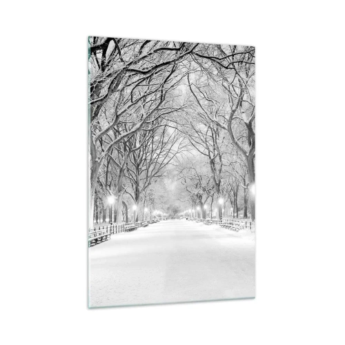 Obraz na skle - Čtyři roční období – zima - 70x100 cm