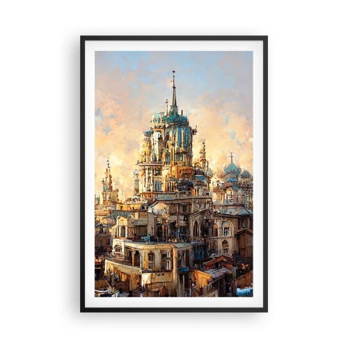 Plakát v černém rámu - Město měst - 61x91 cm
