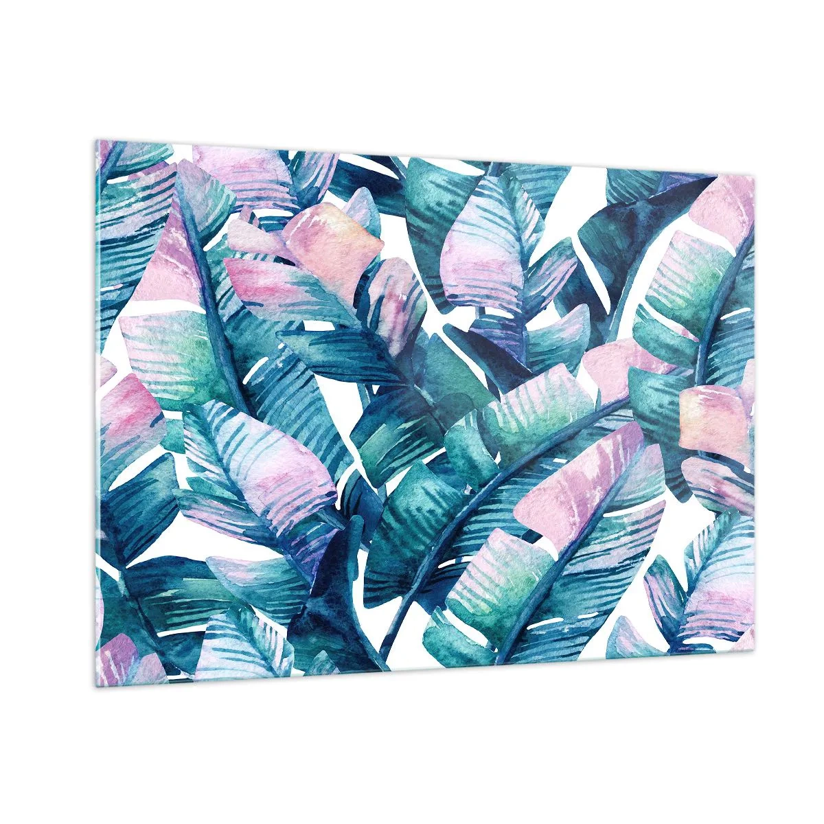 Obraz na skle - V banánovém háji - 100x70 cm