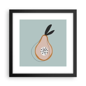 Plakát v černém rámu - Pronikání do podstaty věcí - 30x30 cm